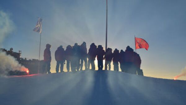 قطب نوردان روس در قطب شمال - اسپوتنیک ایران  