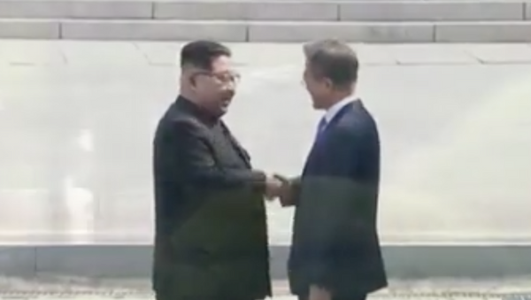 دیدار تاریخی رهبران دو کره - اسپوتنیک ایران  