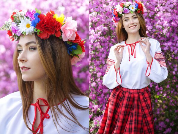 سویاتوگور الیزاوتا شرکت کننده در مسابقات زیبایی ملکه بهار بلاروس - اسپوتنیک ایران  