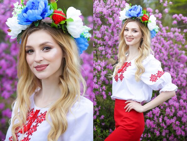 لوبوف گرینکویچ شرکت کننده در مسابقات زیبایی ملکه بهار بلاروس - اسپوتنیک ایران  