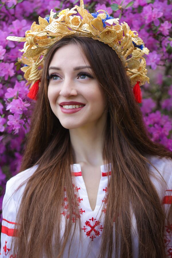آنا یانکوا شرکت کننده در مسابقات زیبایی ملکه بهار بلاروس - اسپوتنیک ایران  