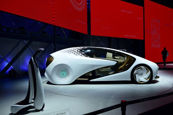 خودروی تویوتا در نمایشگاه سالانه خودرو در چین - اسپوتنیک ایران  