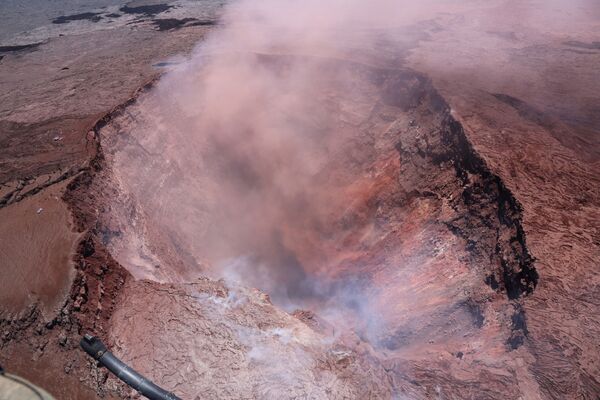 دهانه کوه آتشفشان « کیلائوئه» در هاوایی - اسپوتنیک ایران  