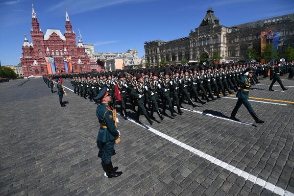 رژه نظامی در مسکو به مناسبت 73 ـ مین سالگرد پیروزی بر فاشیسم - اسپوتنیک ایران  