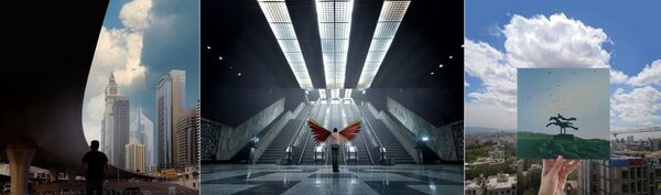 تلفیق هنر مجازی با زندگی واقعی توسط جوان ایرانی - اسپوتنیک ایران  