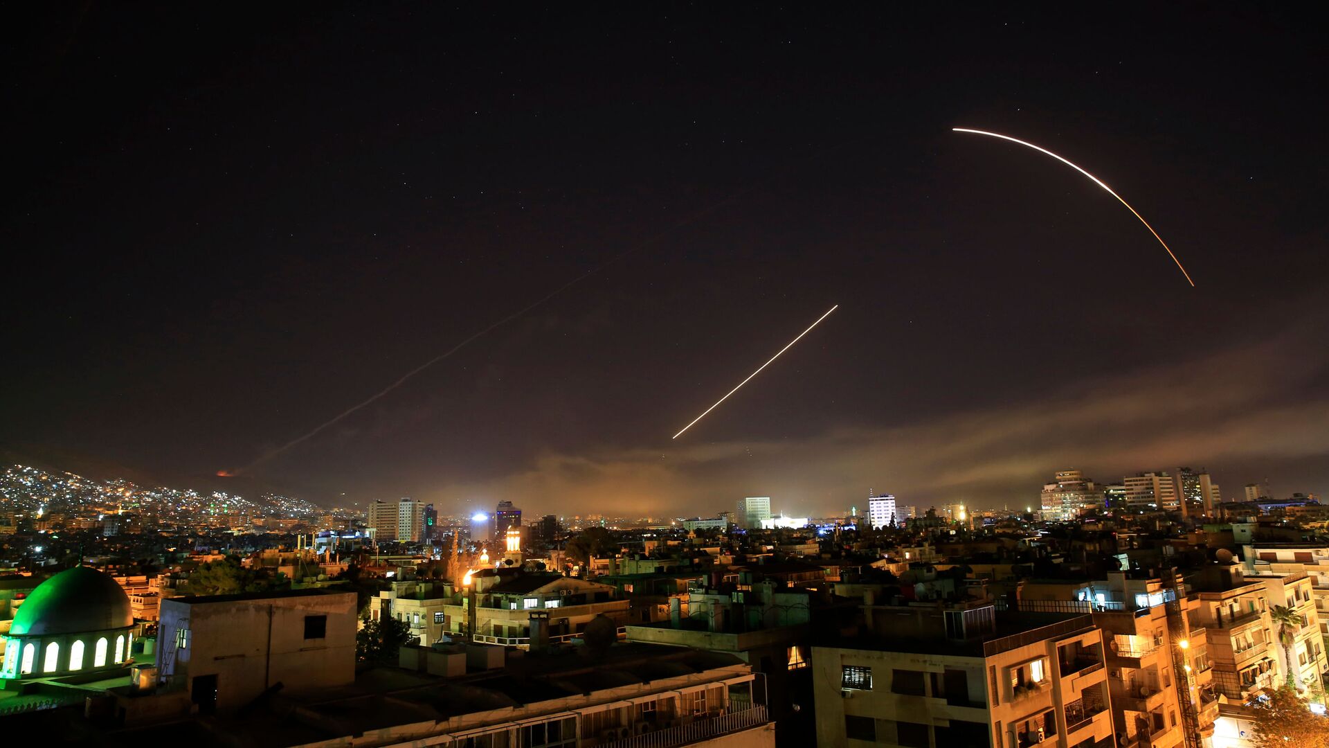 حمله موشکی ناموفق اسرائیل به تاسیسات ایرانی در دمشق - اسپوتنیک ایران  , 1920, 01.09.2022
