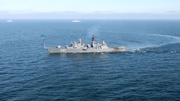 ورود کشتی نیروی دریایی فرانسه به دریای سیاه - اسپوتنیک ایران  