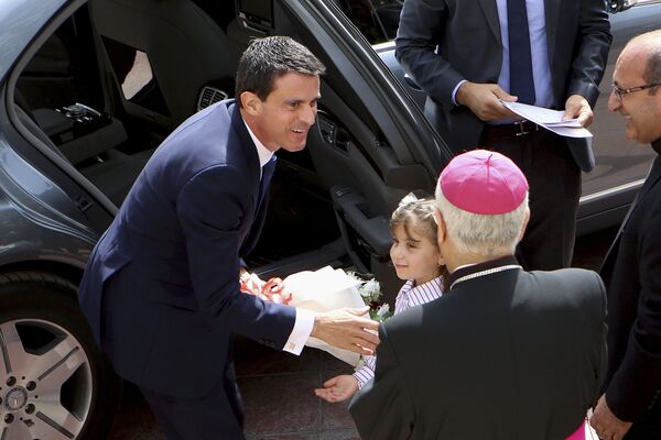 رئیس جمهور فرانسه در دیدار با پاپ روم - اسپوتنیک ایران  