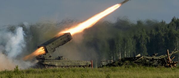 Пуск ракеты во время демонстрационной программы Международного военно-технического форума Армия-2015 - اسپوتنیک ایران  