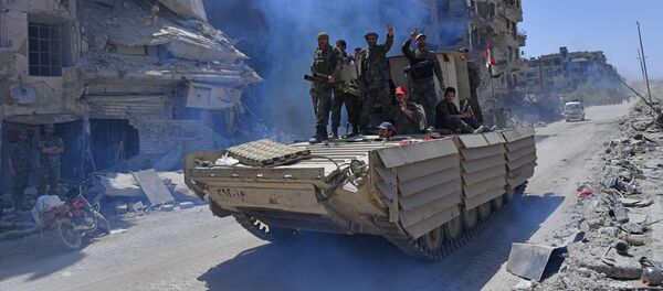 غار مخفی بسیار بزرگ شبه نظامیان سوری + ویدئو - اسپوتنیک ایران  