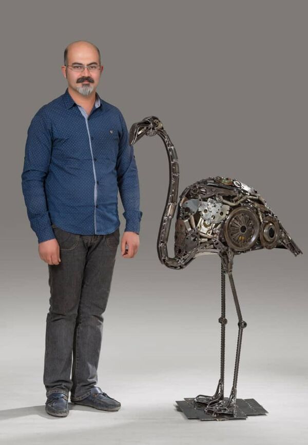 مجسمه ساز ایرانی با دستان طلایی+ تصاویر مجسمه ساز ایرانی با دستان طلایی+ تصاویر - اسپوتنیک ایران