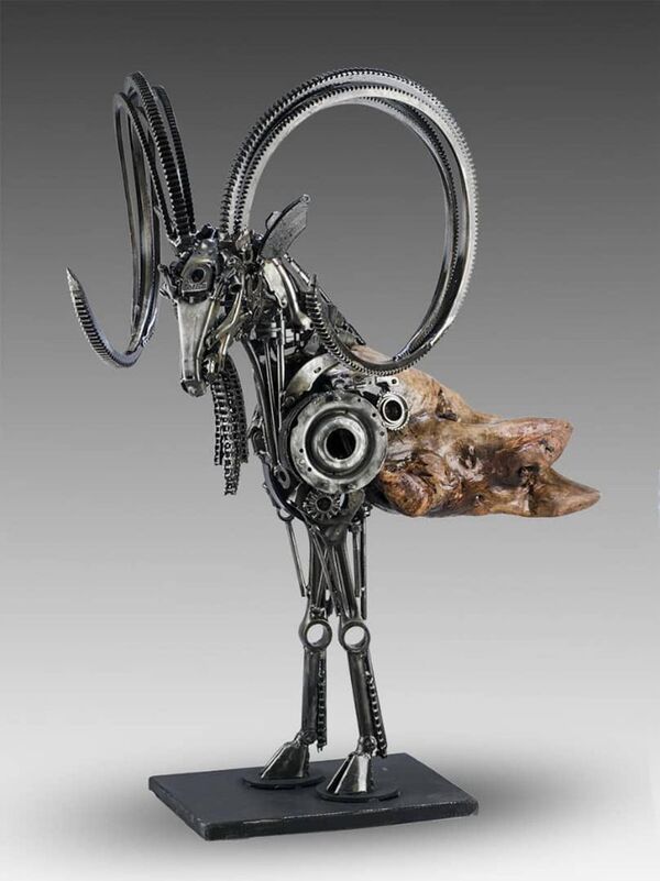 مجسمه ساز ایرانی با دستان طلایی+ تصاویر مجسمه ساز ایرانی با دستان طلایی+ تصاویر - اسپوتنیک ایران