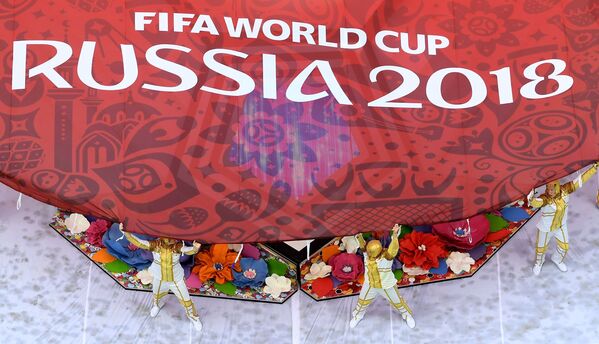 مراسم افتتاحیه جام جهانی فوتبال-2018 در استادیوم «لوژنیکی» مسکو - اسپوتنیک ایران  