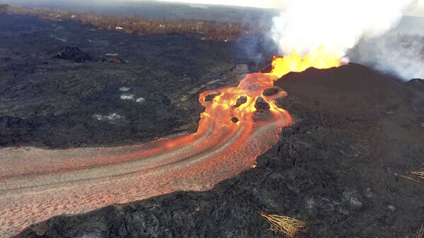 فوران کوه آتشفشان در هاوایی - اسپوتنیک ایران  