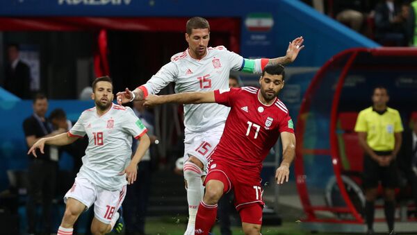 مباراة إسبانيا وإيران - اسپوتنیک ایران  