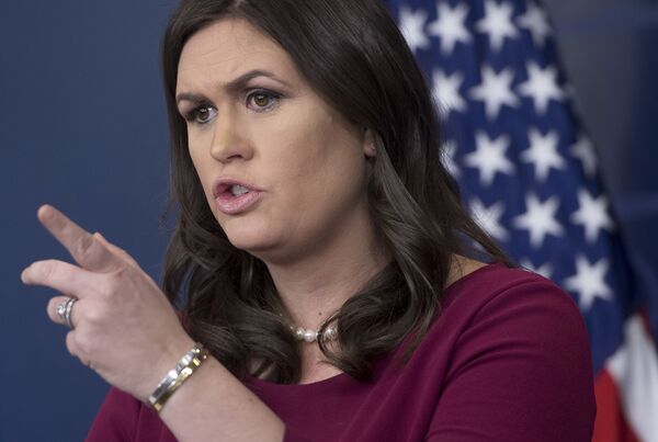 سارا ساندرز سخنگوی کاخ سفید - اسپوتنیک ایران  