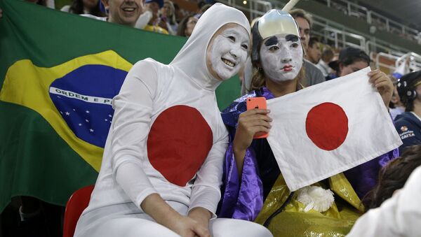 وقتی ژاپنی ها در جام جهانی فرهنگ خود را اثبات می کنند +عکس - اسپوتنیک ایران  