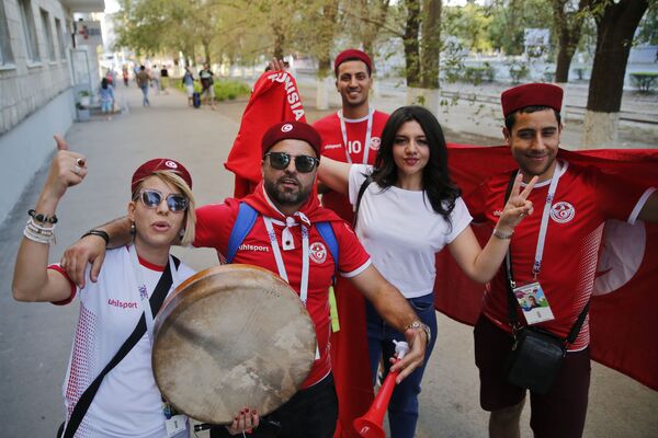 زیبارویان شرقی در جام جهانی روسیه - اسپوتنیک ایران  