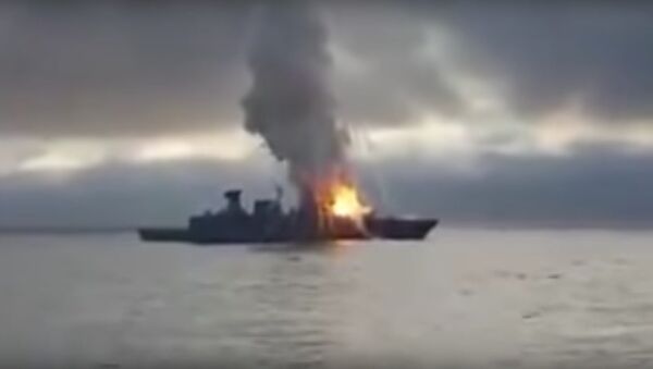 کشتی جنگی آلمان قربانی موشک خود شد - اسپوتنیک ایران  