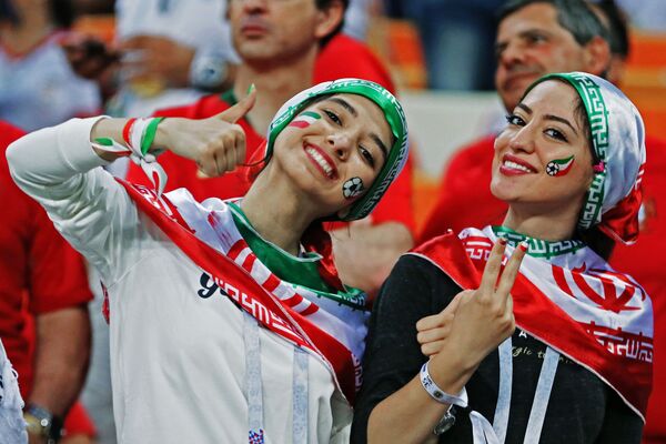 هواداران ایرانی مسابقات جام جهانی 2018 در روسیه - اسپوتنیک ایران  
