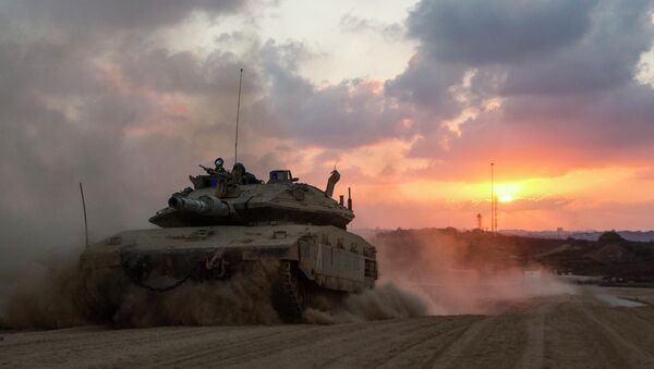 تانک های اسرائیل به مرز با سوریه نزدیک شدند - اسپوتنیک ایران  