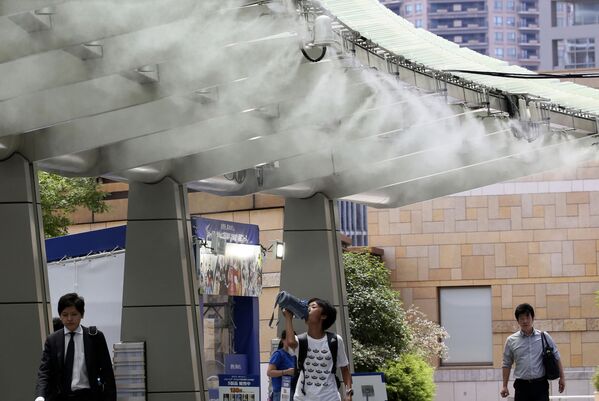 گرمای غیرغادی در ژاپن-توکیو - اسپوتنیک ایران  