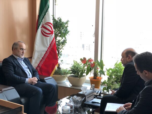 آقای مهندس حسین عاشوری قائم مقام راه آهن جمهوری اسلامی ایران آقای مهندس حسین عاشوری قائم مقام راه آهن جمهوری اسلامی ایران - اسپوتنیک ایران