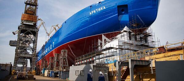 آزمایش موفق قدرتمندترین کشتی یخ شکن هسته ای جهان آزمایش موفق قدرتمندترین کشتی یخ شکن هسته ای جهان - اسپوتنیک ایران