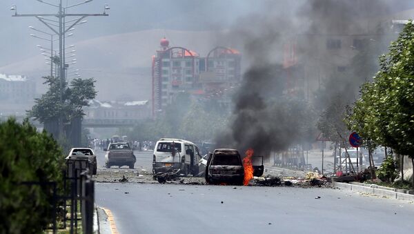 حمله به یک پایگاه نیروهای ناتو در کابل - اسپوتنیک ایران  