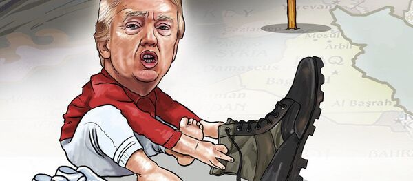 آمادگى ترامپ براى حمله به ايران - اسپوتنیک ایران  