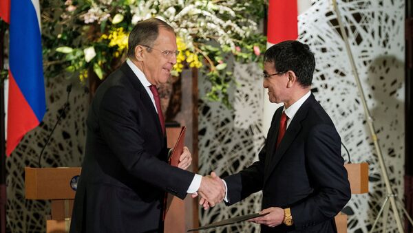 وزرای امور خارجه ژاپن و روسیه - اسپوتنیک ایران  