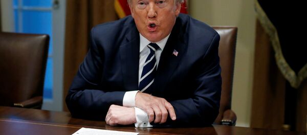 افشای یک رفتار عجیب دیگر ترامپ - اسپوتنیک ایران  