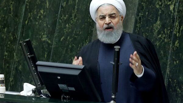 روحانی: آمریکا نمی تواند روابطه تجاری ایران را با جهان قطع کند - اسپوتنیک ایران  