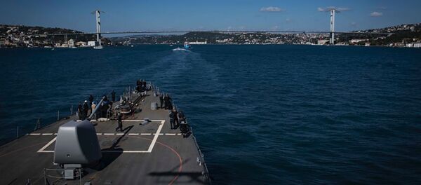 ورود ناو آمریکایی به دریای سیاه ورود ناو آمریکایی به دریای سیاه - اسپوتنیک ایران