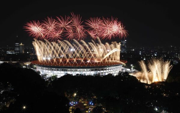 مراسم افتتاح بازی های آسیایی 2018 در اندونزی - اسپوتنیک ایران  