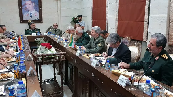 بیانیه وزارت دفاع ایران در جریان سفر به سوریه