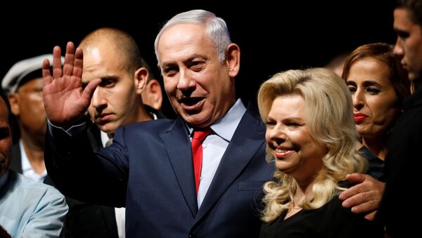 نتانیاهو و همسرش - اسپوتنیک ایران  