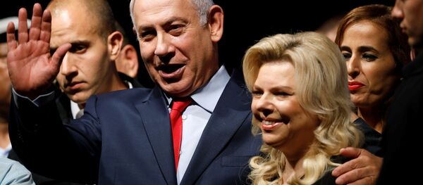 نتانیاهو و همسرش - اسپوتنیک ایران  