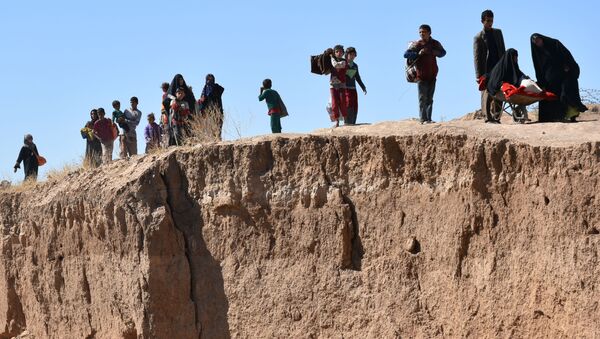 انتقال خانواده های داعشی از سوریه  به عراق  - اسپوتنیک ایران  