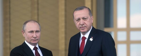 اردوغان در مسکو با رئیس جمهور روسیه دیدار می کند  - اسپوتنیک ایران  