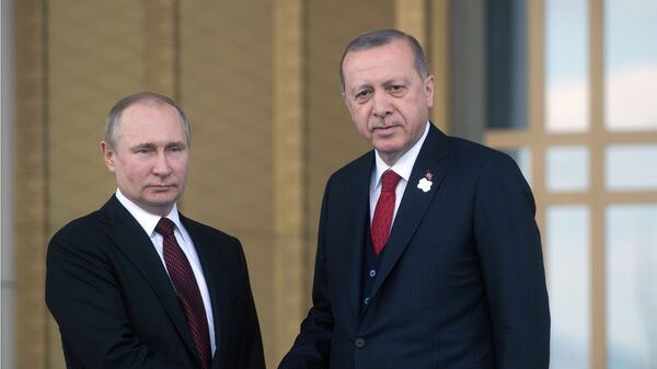 دیدار پوتین با اردوغان - اسپوتنیک ایران  