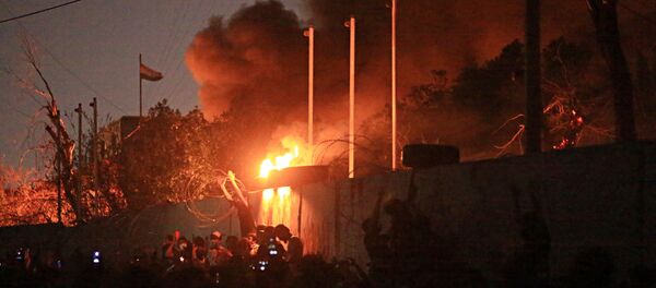 اصابت خمپاره به نزدیکی کنسولگری آمریکا در بصره اصابت خمپاره به نزدیکی کنسولگری آمریکا در بصره - اسپوتنیک ایران