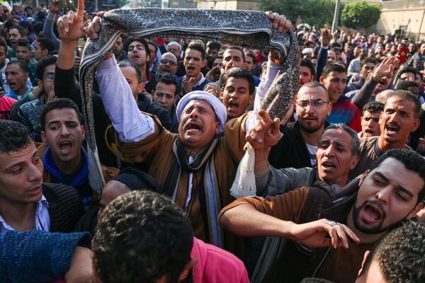 معترضین در مرکز قاهره ، مصر - اسپوتنیک ایران  