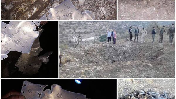 کشف قطعات موشک منفجر شده در سوریه - اسپوتنیک ایران  