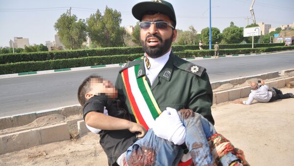 مراسم تشیع کشته شدگان حادثه تروریستی اهواز - اسپوتنیک ایران  
