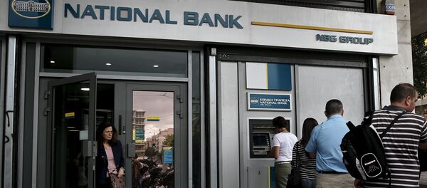 محدودیت کار بانک ها در یونان پیش از رفراندوم محدودیت کار بانک ها در یونان پیش از رفراندوم - اسپوتنیک ایران