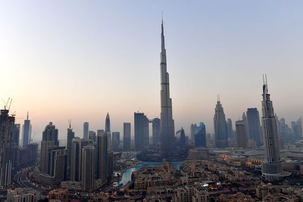 بلندترین آسمانخراش  برج خلیفه در دوبی - اسپوتنیک ایران  