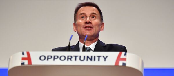 جرمی هانت وزیر امور خارجه بریتانیا جرمی هانت وزیر امور خارجه بریتانیا - اسپوتنیک ایران