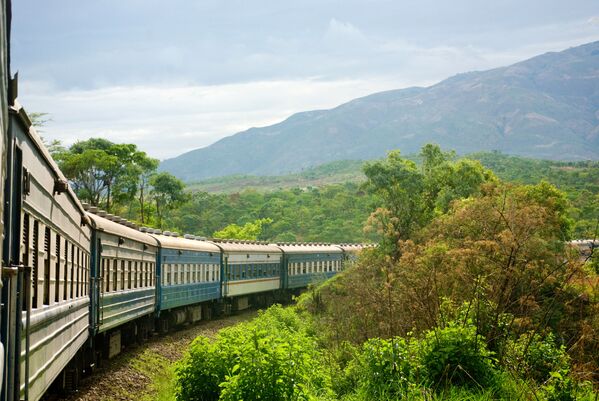 مسیر راه آهن از تانزانیا به زامبیا - اسپوتنیک ایران  