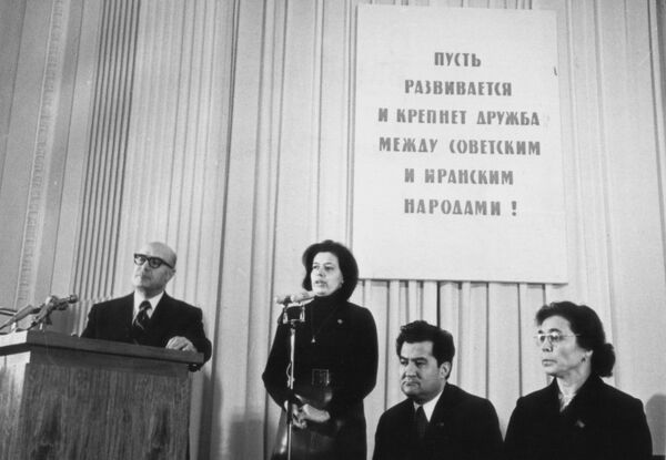 سفر هیات پارلمانی ایران به مسکو - فوریه 1974 - اسپوتنیک ایران  